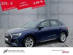 Navarrablau metallic Gebraucht 2024 Audi Q3 S-Line SUV | 37.370 € (Superpreis)