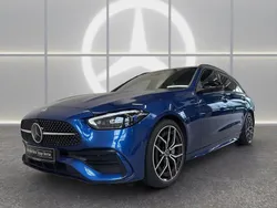 Blau Gebraucht 2022 Mercedes C300 AMG Limousine | 39.460 € (Fairer Preis)