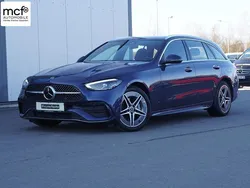 Blau Gebraucht 2024 Mercedes C300e AMG line Kombi | 46.980 € (Fairer Preis)