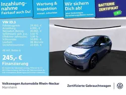 Stonewashed blue metallic Gebraucht 2021 VW ID.3 Pro Performance Kleinwagen | 24.992 € (Fairer Preis)