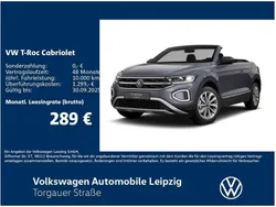 Grau Neu 2025 VW T-Roc Cabriolet Style Cabrio | 35.990 € (Fairer Preis)