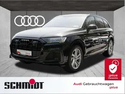 Mythosschwarz metallic Gebraucht 2023 Audi Q7 S-Line SUV | 62.840 € (Guter Preis)