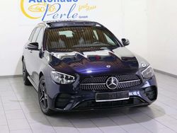 Nautikblau met. Gebraucht 2022 Mercedes E300 AMG line Kombi | 33.790 € (Fairer Preis)