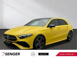 Gelb Gebraucht 2024 Mercedes A220 AMG Kleinwagen | 34.480 € (Superpreis)