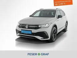 Oryxweiß perlmutteffekt Gebraucht 2024 VW Tiguan Allspace R-line SUV | 44.440 € (Fairer Preis)