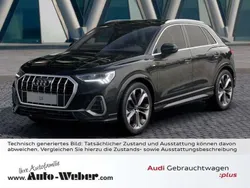 Schwarz Gebraucht 2024 Audi Q3 S-Line SUV | 49.890 € (Teuer)