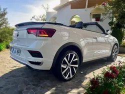 Weiß Gebraucht 2020 VW T-Roc Cabriolet R-line Cabrio | 27.000 € (Fairer Preis)