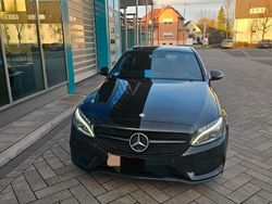 Schwarz Gebraucht 2015 Mercedes C220 AMG line Limousine | 24.000 €