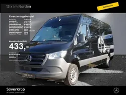 Tiefschwarz Gebraucht 2023 Mercedes Sprinter Van | 36.236 € (Superpreis)