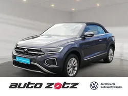 Schwarz Gebraucht 2024 VW T-Roc Cabriolet Style Cabrio | 26.980 € (Guter Preis)