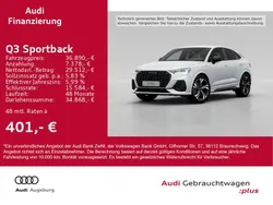 Gletscherweiß metallic Gebraucht 2022 Audi Q3 S-Line SUV | 36.890 € (Fairer Preis)