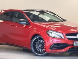 Rot Gebraucht 2015 Mercedes A45 AMG AMG Limousine | 26.999 € (Etwas zu teuer)