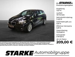 Schwarz Gebraucht 2016 BMW 218 Active Tourer Advantage Van / Kleinbus | 12.990 € (Fairer Preis)
