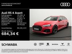 Progressivrot metallic Gebraucht 2024 Audi RS4 Sport Kombi | 74.880 € (Fairer Preis)