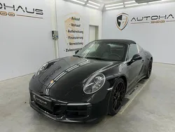 Schwarz Gebraucht 2018 Porsche 911 Targa 4 Sport Cabrio | 109.990 €