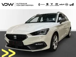 Weiß Gebraucht 2022 Seat Leon FR Limousine | 21.480 € (Fairer Preis)
