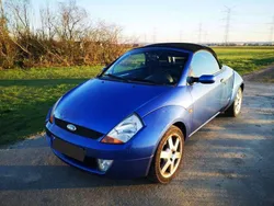 Blau Gebraucht 2003 Ford StreetKa Cabrio | 1.999 € (Fairer Preis)