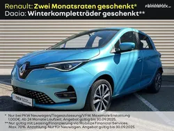 Blau (aquamarinblau (blau)) Gebraucht 2021 Renault Zoe Intens Kleinwagen | 14.580 € (Fairer Preis)