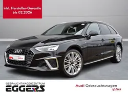 Mythosschwarz metallic Gebraucht 2024 Audi A4 S-Line Kombi | 43.950 € (Teuer)