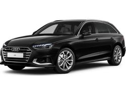 Schwarz (mythosschwarz metallic) Gebraucht 2024 Audi A4 Advanced Plus Kombi | 42.121 €