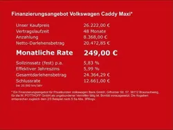 Andere Gebraucht 2024 VW Caddy Maxi S Van / Kleinbus | 26.222 € (Superpreis)
