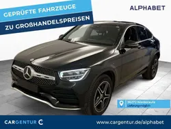 Obsidianschwarz Gebraucht 2022 Mercedes GLC220 AMG line Coupé | 43.795 € (Teuer)