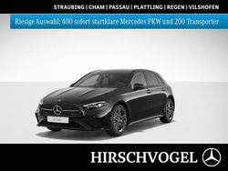 Unilack nachtschwarz Gebraucht 2023 Mercedes A180 AMG line Limousine | 28.320 € (Fairer Preis)
