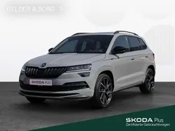 Grau Gebraucht 2021 Skoda Karoq SportLine SUV | 36.480 € (Teuer)