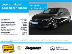Schwarz Gebraucht 2022 VW Golf Active Limousine | 25.593 € (Teuer)