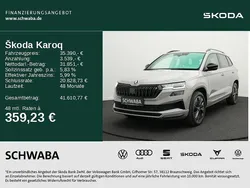 Stahlgrau Gebraucht 2024 Skoda Karoq SportLine SUV | 35.390 € (Guter Preis)
