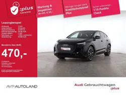 Schwarz Gebraucht 2021 Audi Q4 Sportback e-tron S-Line SUV | 35.235 € (Guter Preis)