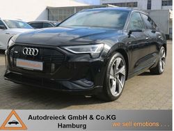 Mythosschwarz metallic Gebraucht 2021 Audi e-tron S-Line SUV | 39.950 €