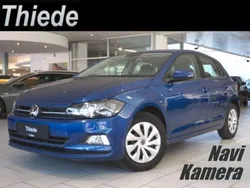 Reef blue metallic (metallic) Gebraucht 2021 VW Polo Comfortline Kleinwagen | 13.950 € (Guter Preis)