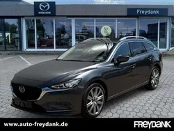 Machine grey Gebraucht 2024 Mazda 6 Exclusive-Line Kombi | 28.490 € (Fairer Preis)