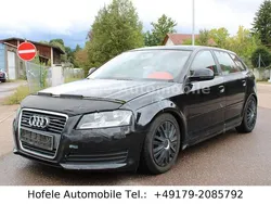 Schwarz Gebraucht 2008 Audi A3 Sportback S-Line Limousine | 590 €