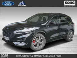 Schwarz, obsidianschwarz metallic Gebraucht 2024 Ford Kuga ST-Line X SUV | 27.490 € (Guter Preis)