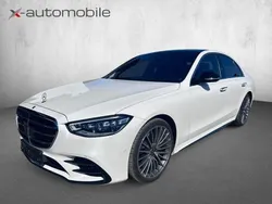 Weiß diamantweiss metalliclack (metallic) Gebraucht 2023 Mercedes S400 AMG Limousine | 104.900 €