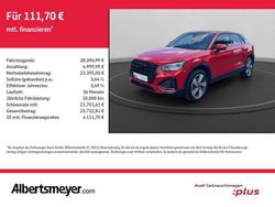Rot Gebraucht 2024 Audi Q2 Advanced SUV | 28.395 € (Superpreis)