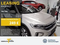 Ivory silver metallic Gebraucht 2024 VW T-Roc Cabriolet Style Cabrio | 28.810 € (Guter Preis)