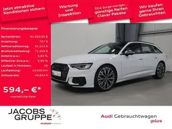 Gletscherweiß metallic Gebraucht 2024 Audi S6 Ambiente Kombi | 61.920 € (Superpreis)