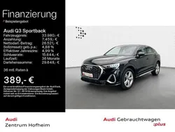 Schwarz Gebraucht 2022 Audi Q3 Sportback S-Line SUV | 33.980 € (Superpreis)