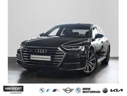 Mythosschwarz metallic Gebraucht 2022 Audi A8 Ambiente Limousine | 59.980 € (Fairer Preis)