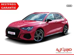 Rot Gebraucht 2022 Audi A3 Sportback S-Line Limousine | 29.950 € (Guter Preis)