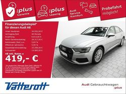 Florettsilber metallic Gebraucht 2021 Audi A6 Ambiente Limousine | 32.930 € (Guter Preis)
