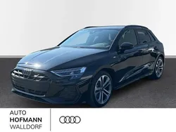Schwarz Neu 2025 Audi A3 Sportback S-Line Limousine | 43.830 € (Fairer Preis)