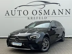 Obsidianschwarz metalliclack Gebraucht 2021 Mercedes E300 AMG line Kombi | 36.500 € (Fairer Preis)
