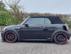 Schwarz Gebraucht 2011 Mini John Cooper Works Cabriolet Sport Cabrio | 18.999 € (Teuer)