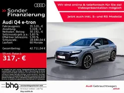 Grau Gebraucht 2022 Audi Q4 e-tron Ambiente SUV | 35.520 € (Superpreis)
