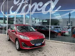 Lucidrot metallic (rot) rot Gebraucht 2021 Ford Kuga Vignale SUV | 23.990 € (Fairer Preis)