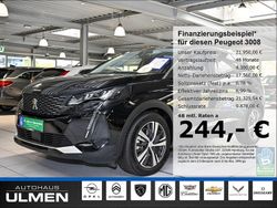 Schwarz Gebraucht 2021 Peugeot 3008 Allure SUV | 21.950 € (Guter Preis)